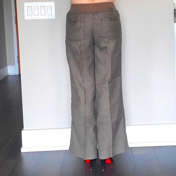 Esprit Straight-leg Linen Pants - Picture 4 of 11